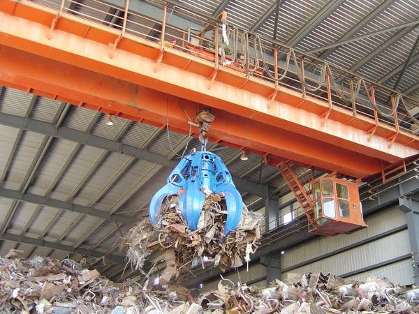 QZ型双梁抓斗式起重机